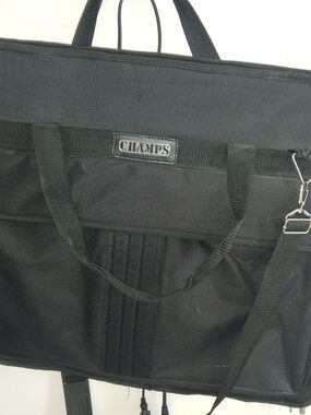 CHAMPS Black Portfolio/artist Bag